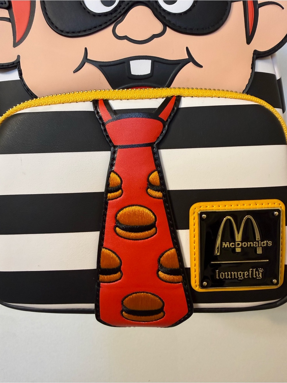 Loungefly x McDonald's Hamburglar Character Mini Backpack NWT - Picture 3 of 11